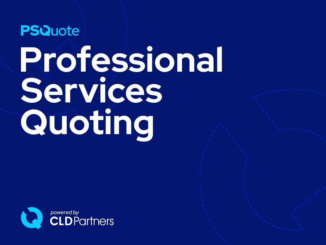 Professional services quoting